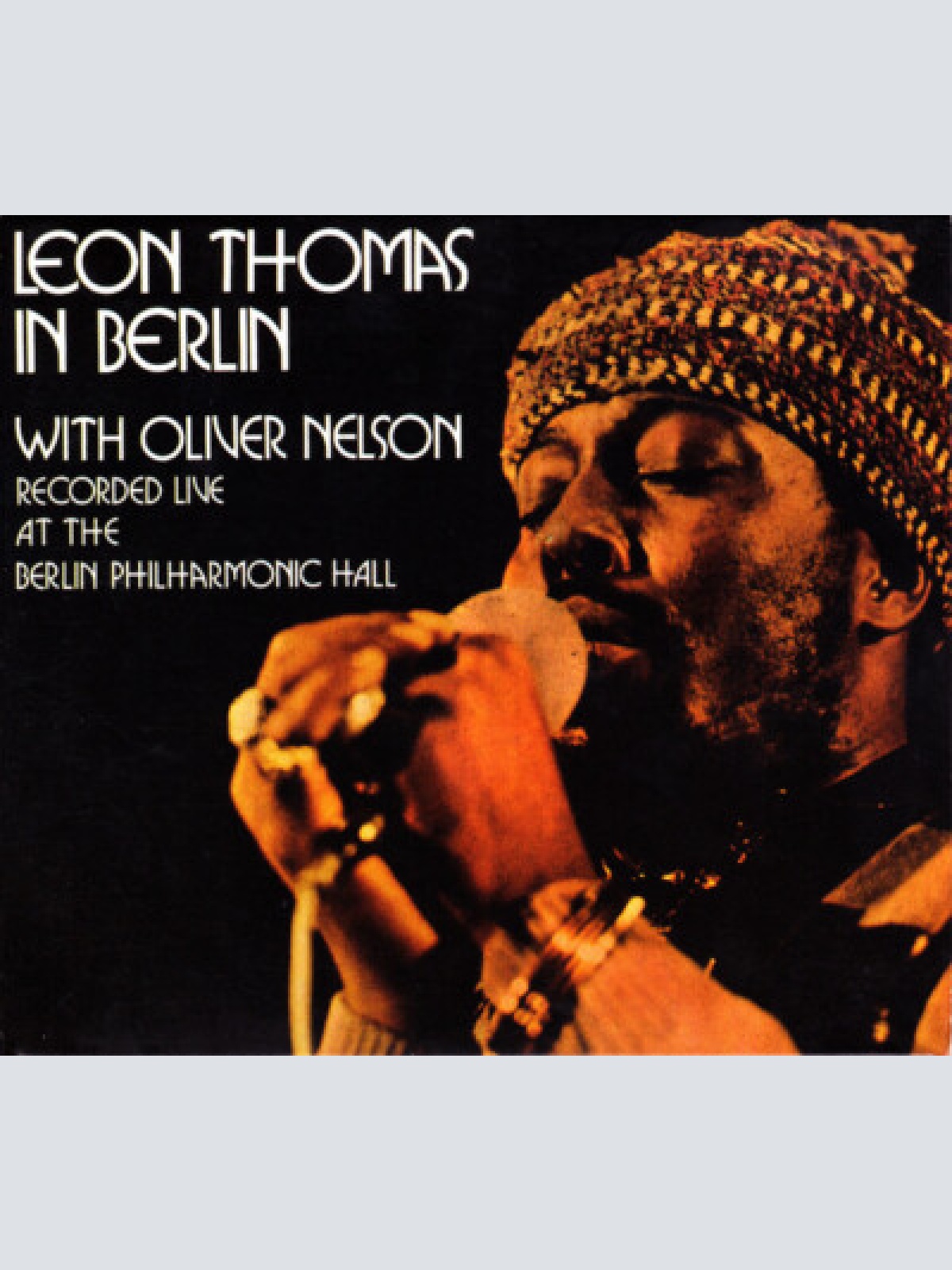 CD, Album, RE Leon Thomas With Oliver Nelson - In Berlin