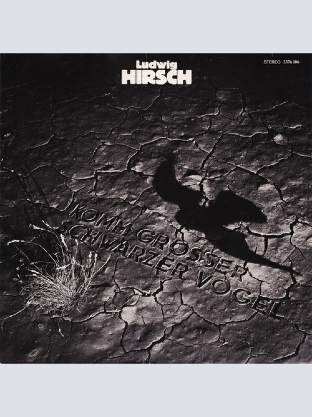 LP, Album Ludwig Hirsch - Komm Großer Schwarzer Vogel