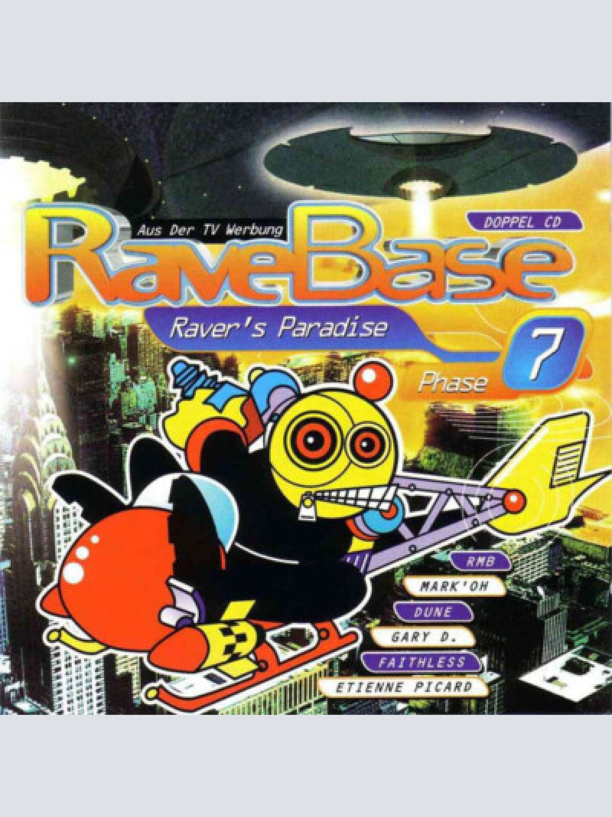 2xCD, Comp Various - RaveBase Phase 7