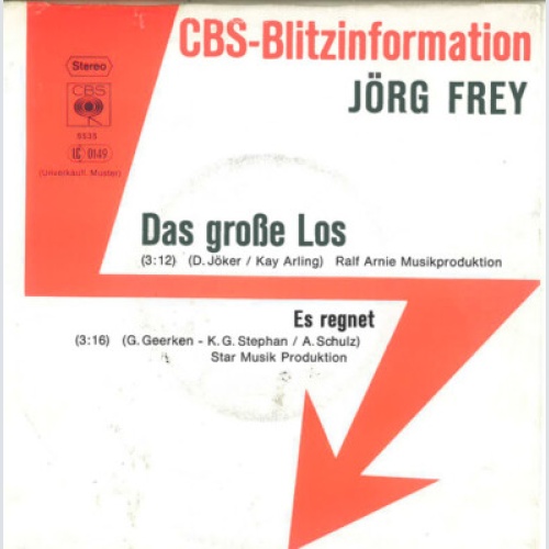 7", Single, Promo Jörg Frey - Das Große Los