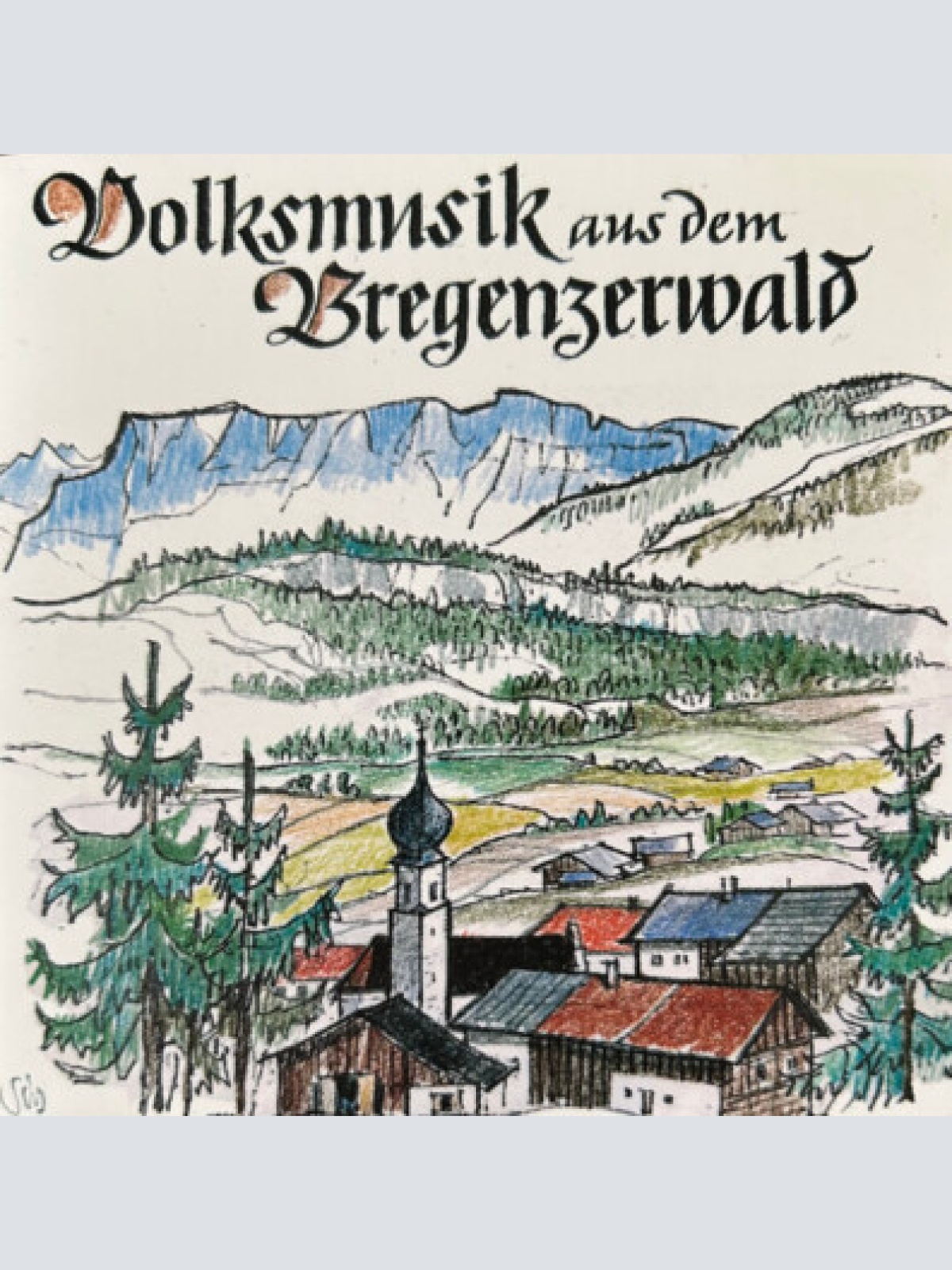 CD Various - Volksmusik Aus Dem Bregenzer Land