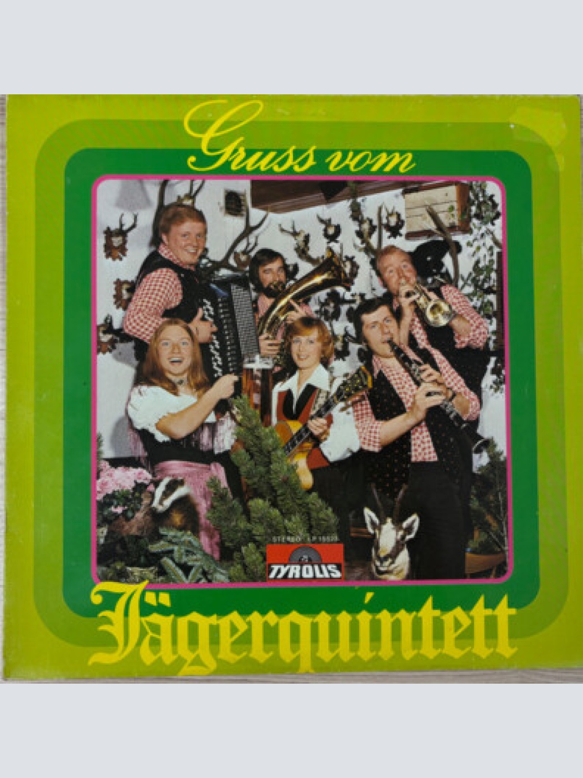 LP, Album Jäger Quintett - Gruss Vom