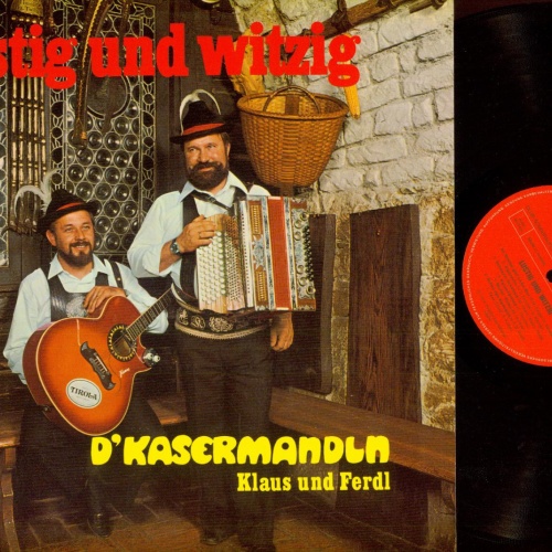 LP--D'Kasermandln    Lustig und Witzig