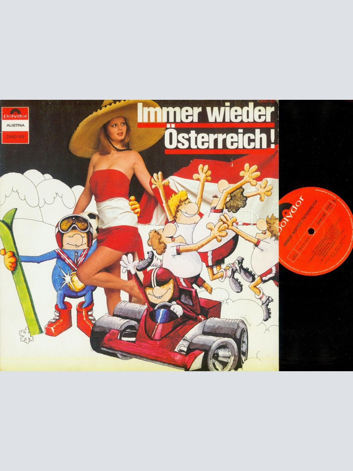 LP--Immer wieder Österreich / Danzer/Lauser