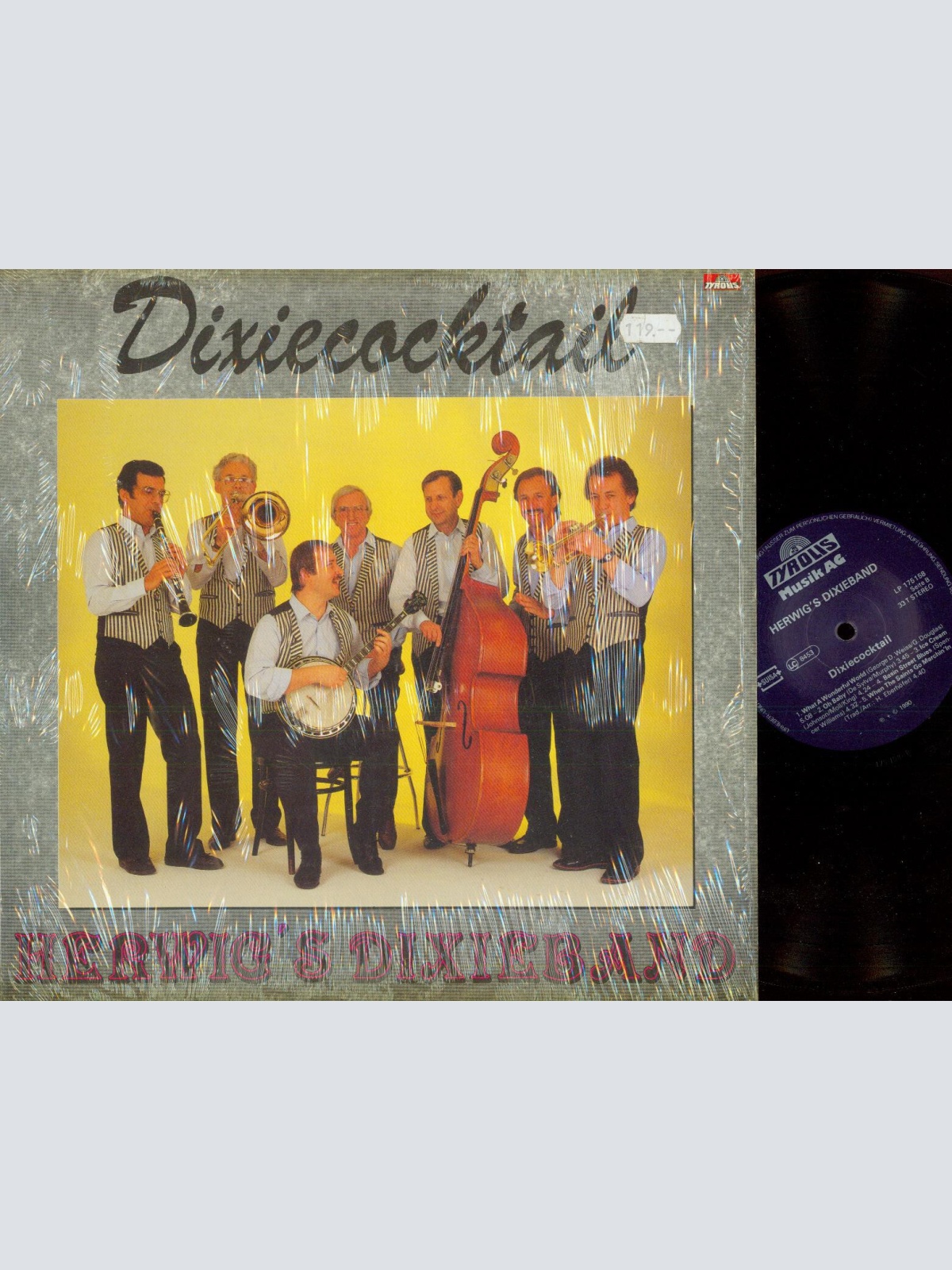 LP--Herwigs Dixieband - -Dixiecocktail