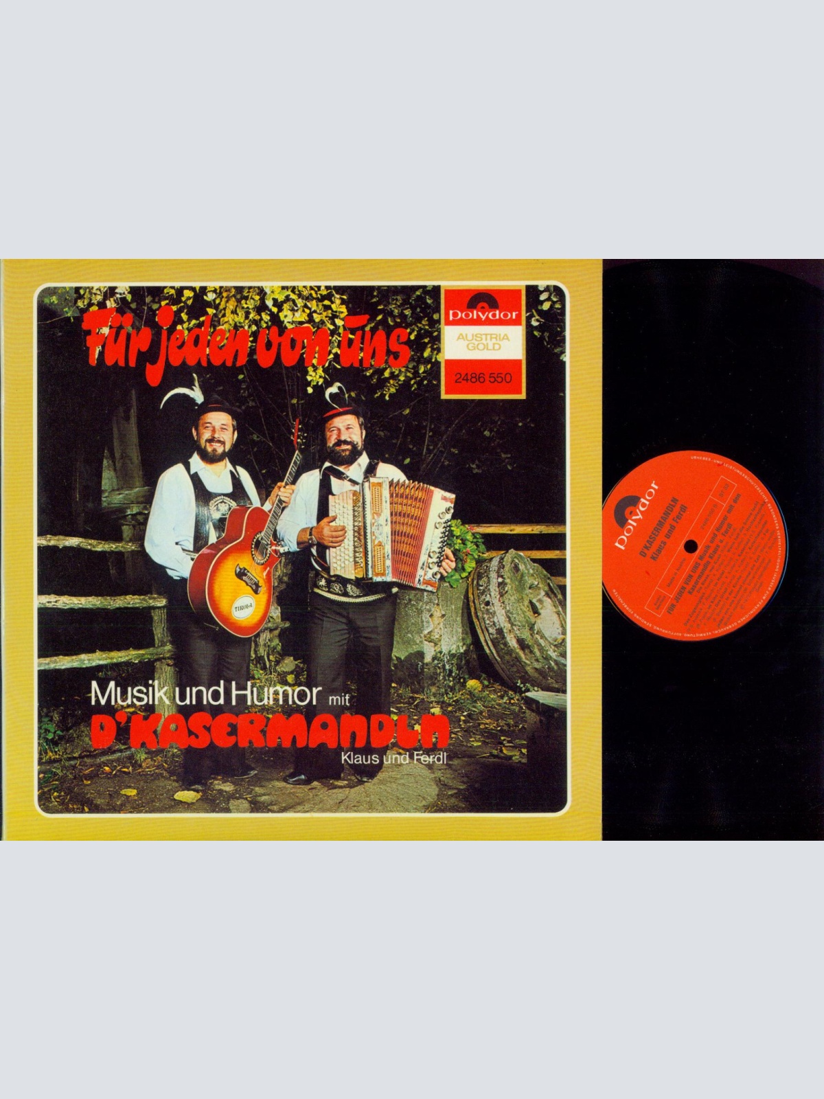 LP--D'Kasermandln  / Musik und Humor