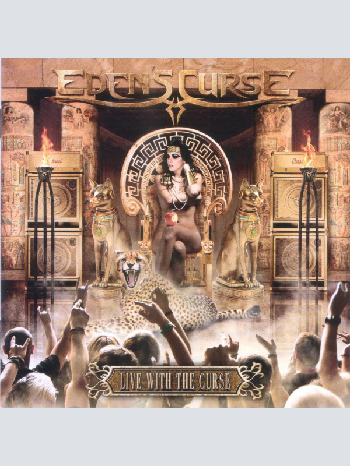 2xCD, Album Eden's Curse - Live With The Curse