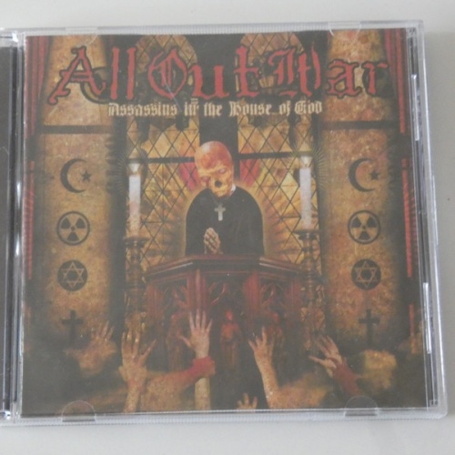 CD, Album, Promo All Out War - Assassins In The House Of God