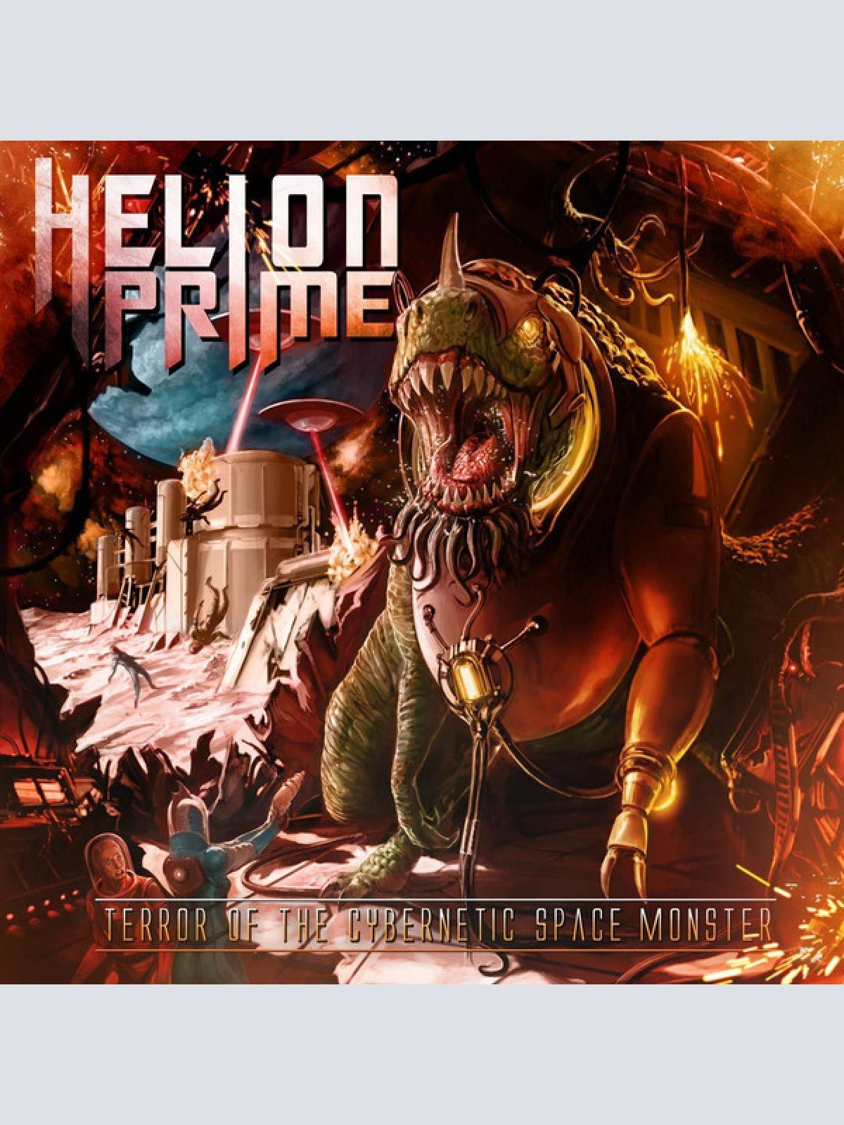 CD, Album Helion Prime - Terror Of The Cybernetic Space Monster
