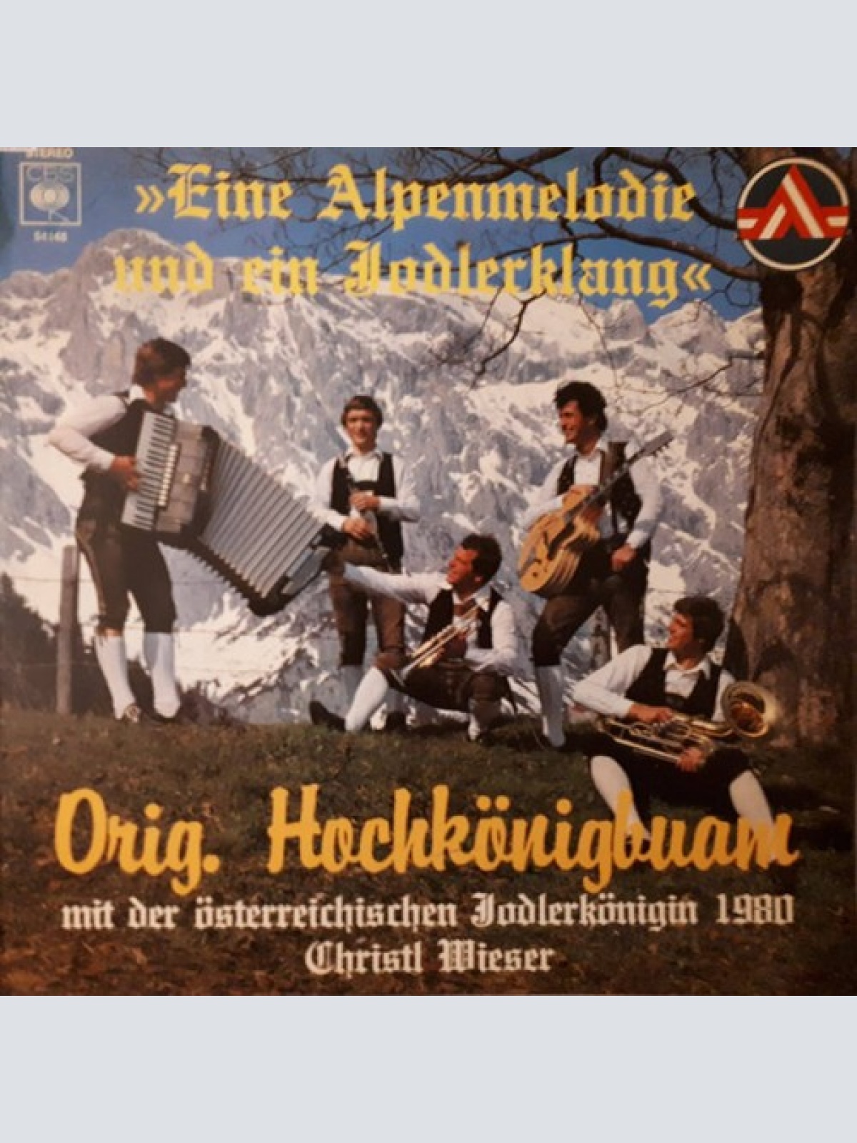 LP Orig. Hochkönigbuam* Mit Der Österreichischen Jodlerkönigin 1980 Christl W...