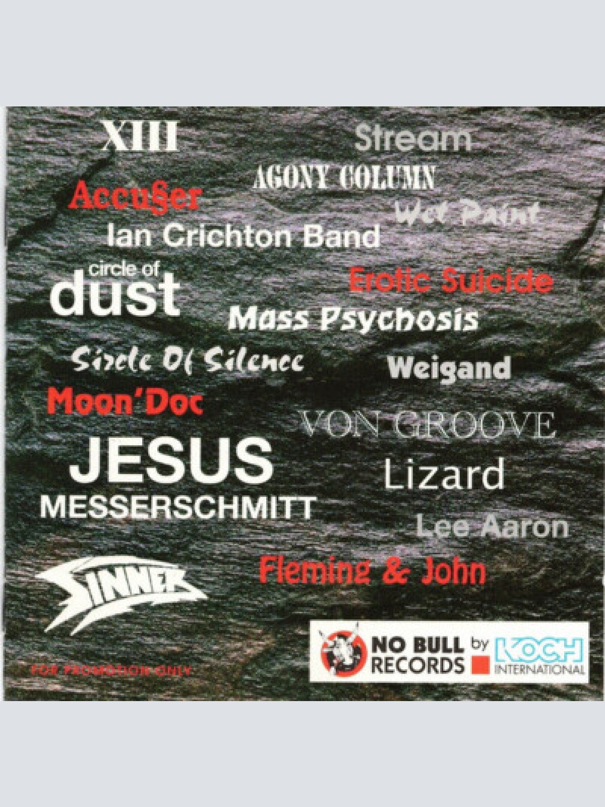 CD, Comp, Promo Various - No Bull Records