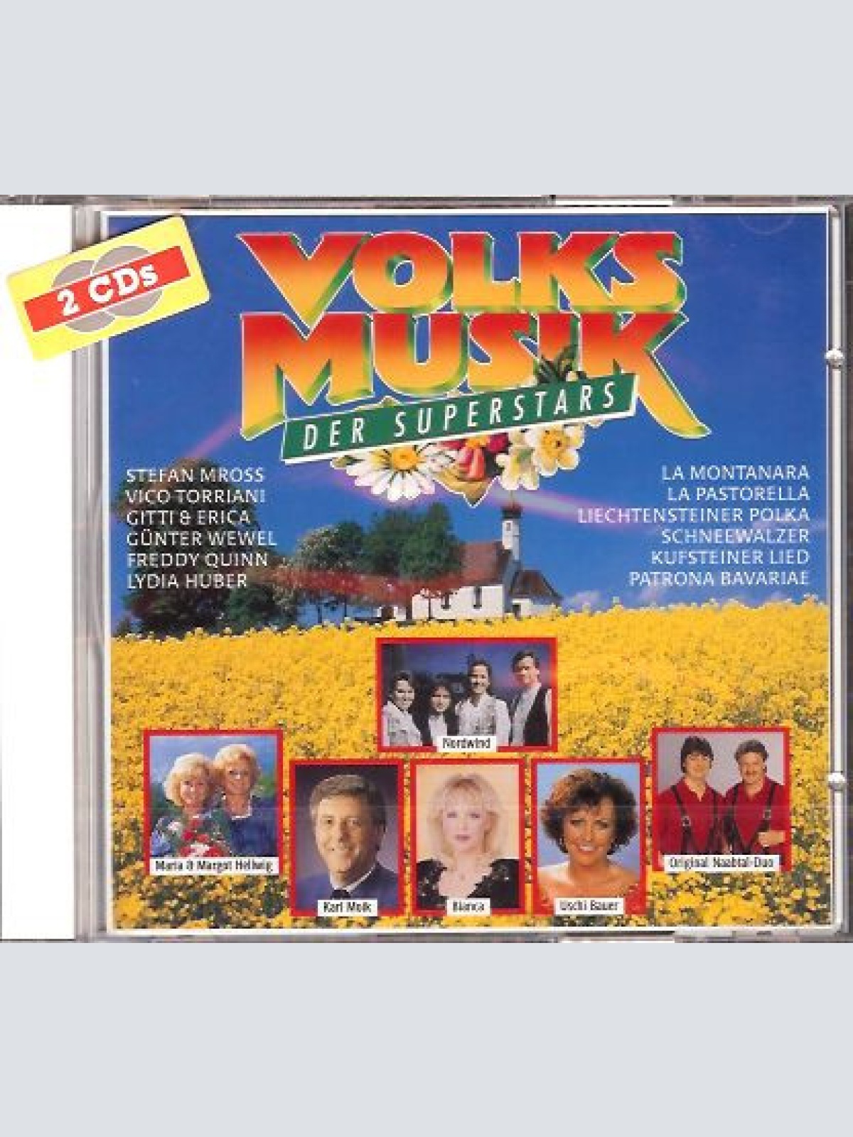 2xCD, Comp Various - Volksmusik Der Superstars