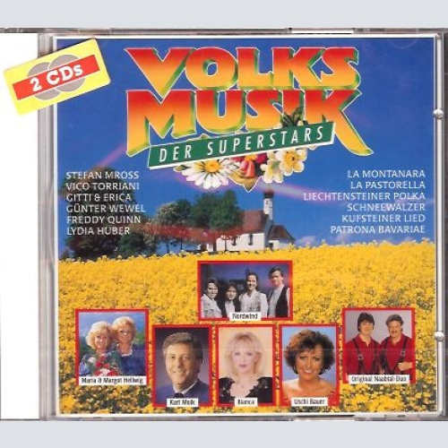 2xCD, Comp Various - Volksmusik Der Superstars