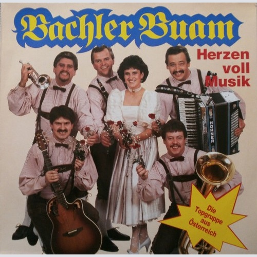 LP, Album Bachler Buam - Herzen Voll Musik