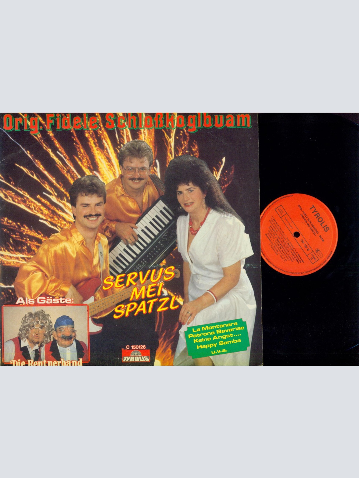 LP-Orig fidele Schloßkoglbuam Servus mei spatzl