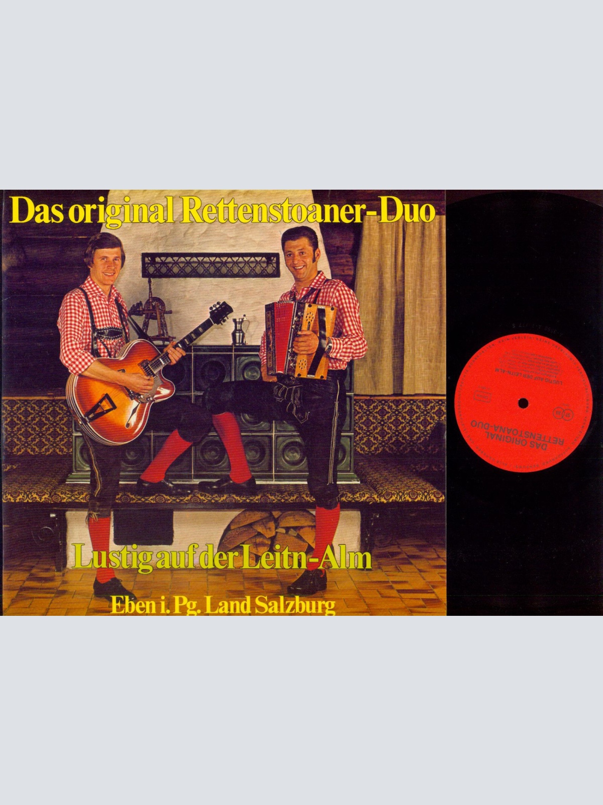 LP- Das Original Rettenstoaner Duo    Lustig auf der Leitn Alm