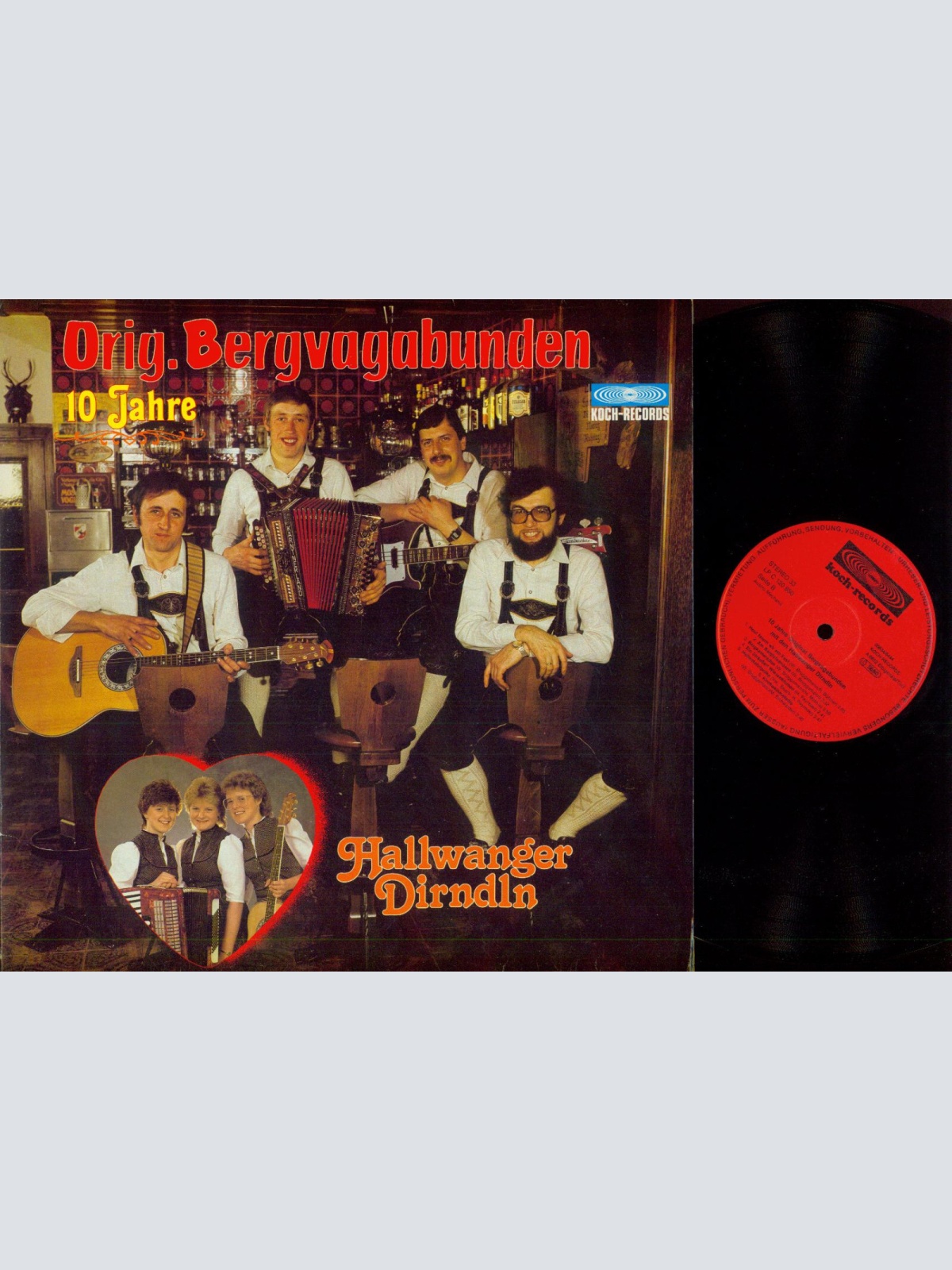 LP-Orig Bergvagabunden    10 Jahre
