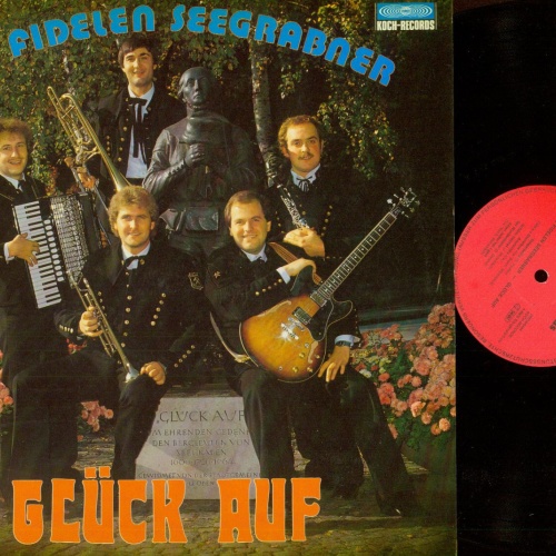 LP- Die fidelen Seegrabner    Glück auf