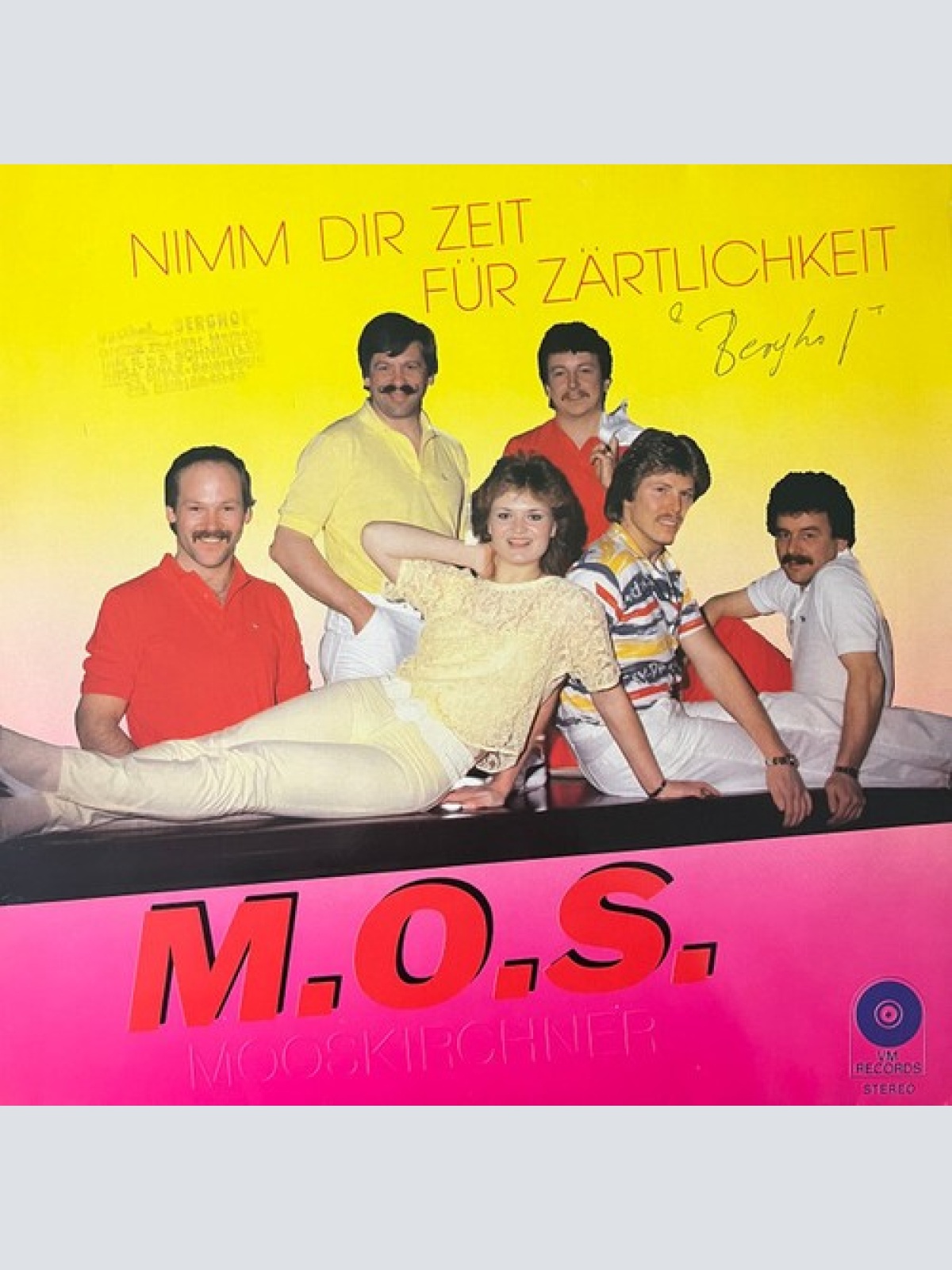 LP Mooskirchner Quintett - Nimm Dir Zeit Für Zärtlichkeit