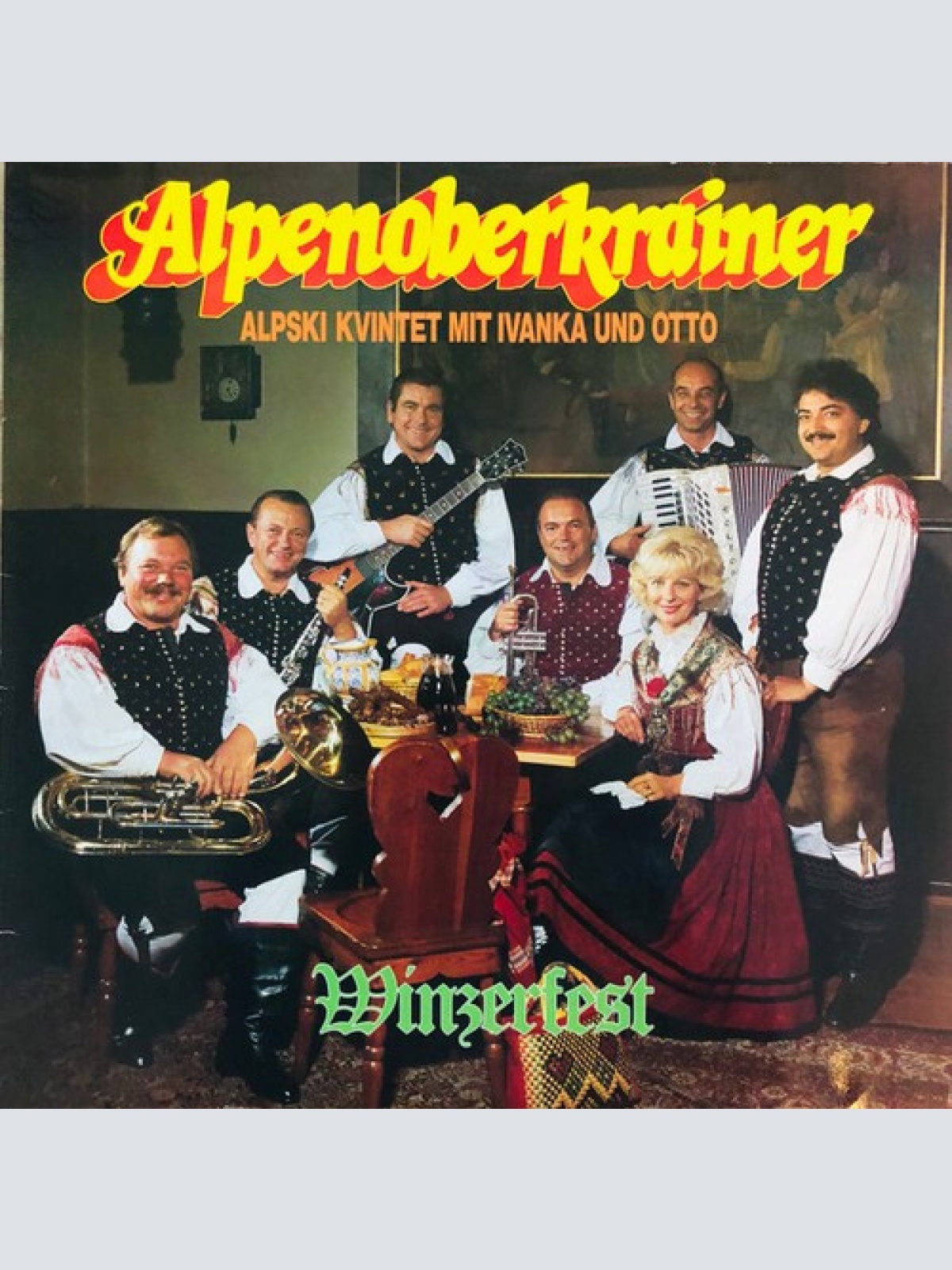 LP, Album Alpenoberkrainer - Winzerfest