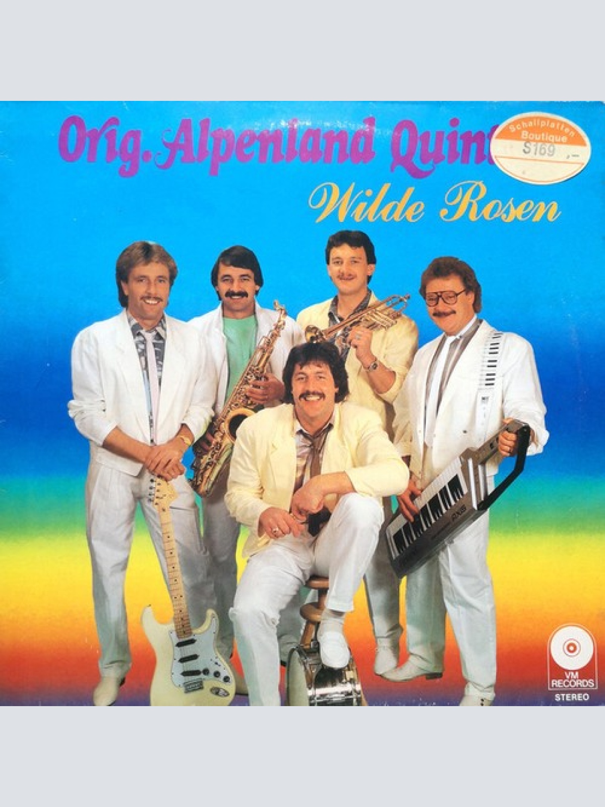 LP, Album Orig. Alpenland Quintett - Wilde Rosen