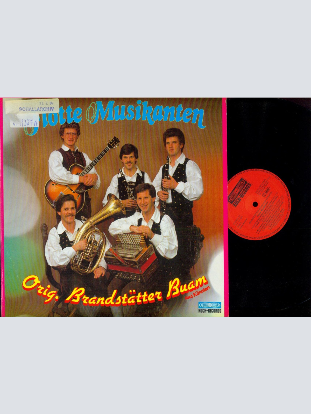 LP--Brandstätter Buam   Flotte Musikanten