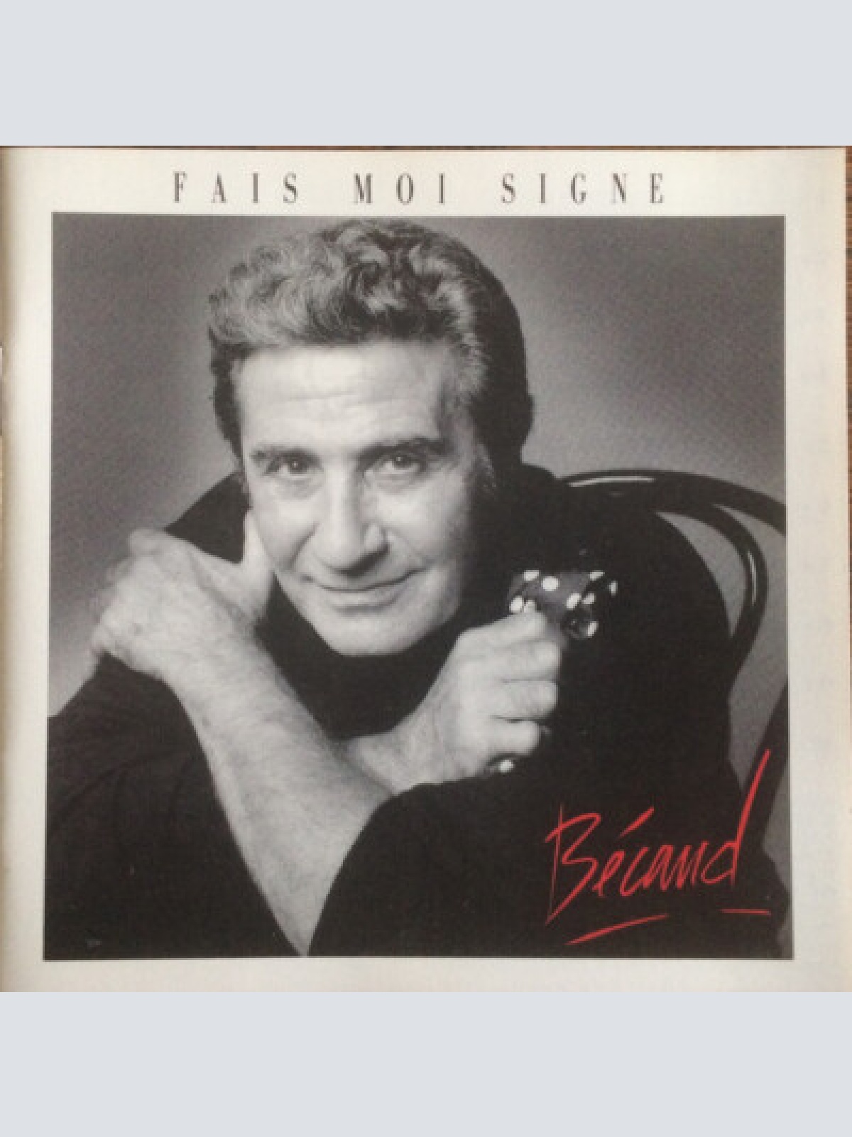 CD, Album Gilbert Bécaud - Fais Moi Signe