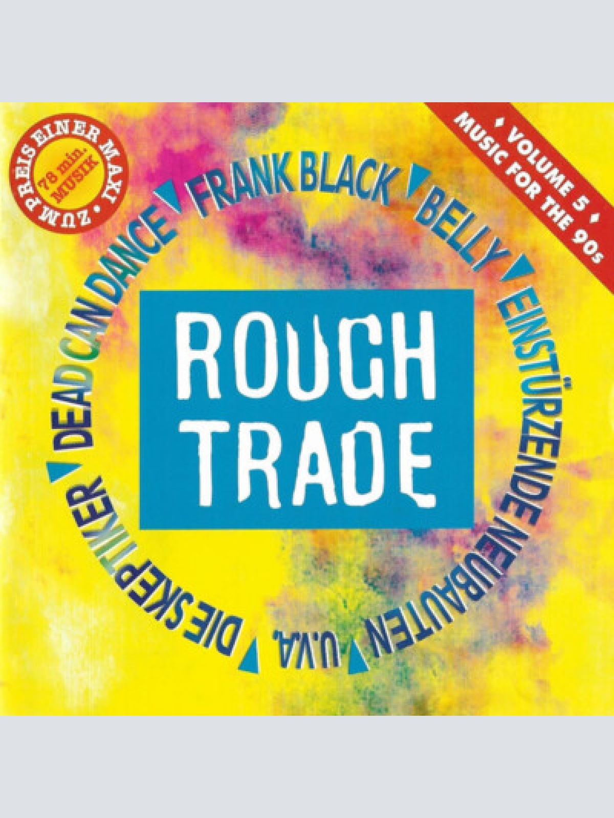 CD, Comp Various - Rough Trade - Music For The 90's - Volume 5