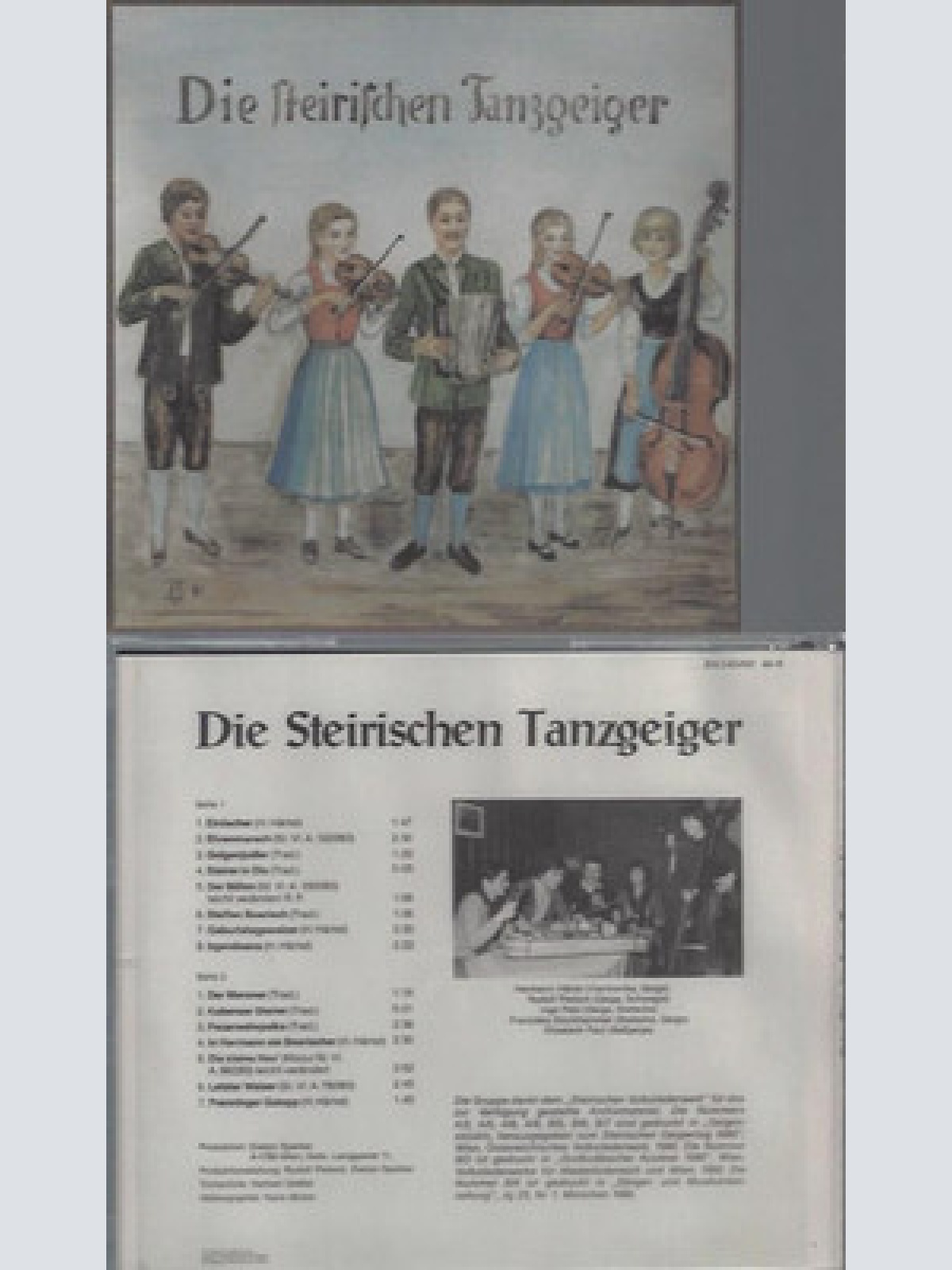 CD--DIE STEIRISCHEN TANZGEIGER