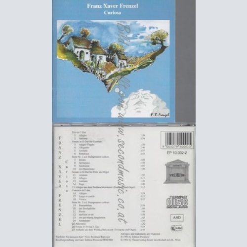 CD--FRANZ XAVER FRENZEL--CURIOSA