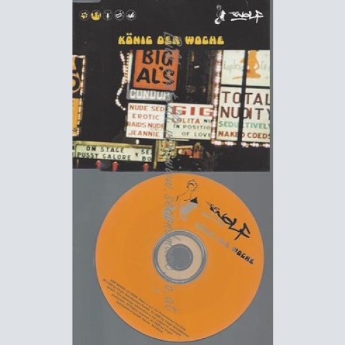 CD--PROMO--DER WOLF--KÖNIG DER WOCHE--3 TRACKS