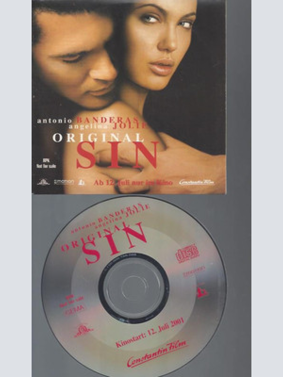 CD--RADIO-AUDIO PRESSKIT-PROMO-ORIGINAL SIN--BANDERAS--ANGELINA JOLIE
