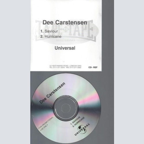 CD--PROMO--DEE CARSTENSEN---SAVIOUR