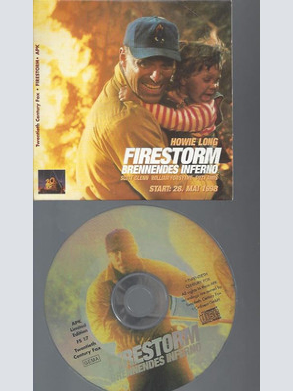 CD--AUDIO PRESS KIT-PROMO-FIRESTORM --BRENNENDES INFERNO