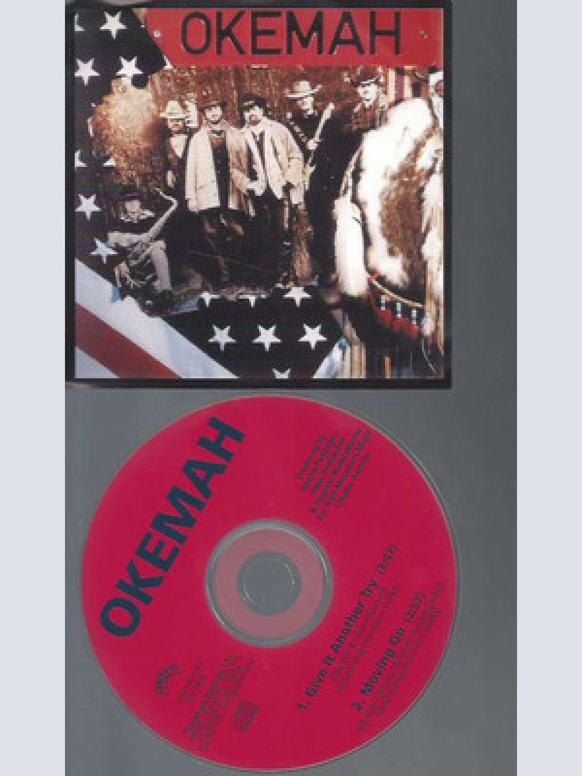 CD--OKEMAH--GIVE IT ANOTHER TRY--2 TRACKS