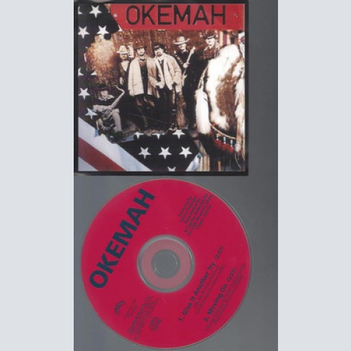 CD--OKEMAH--GIVE IT ANOTHER TRY--2 TRACKS