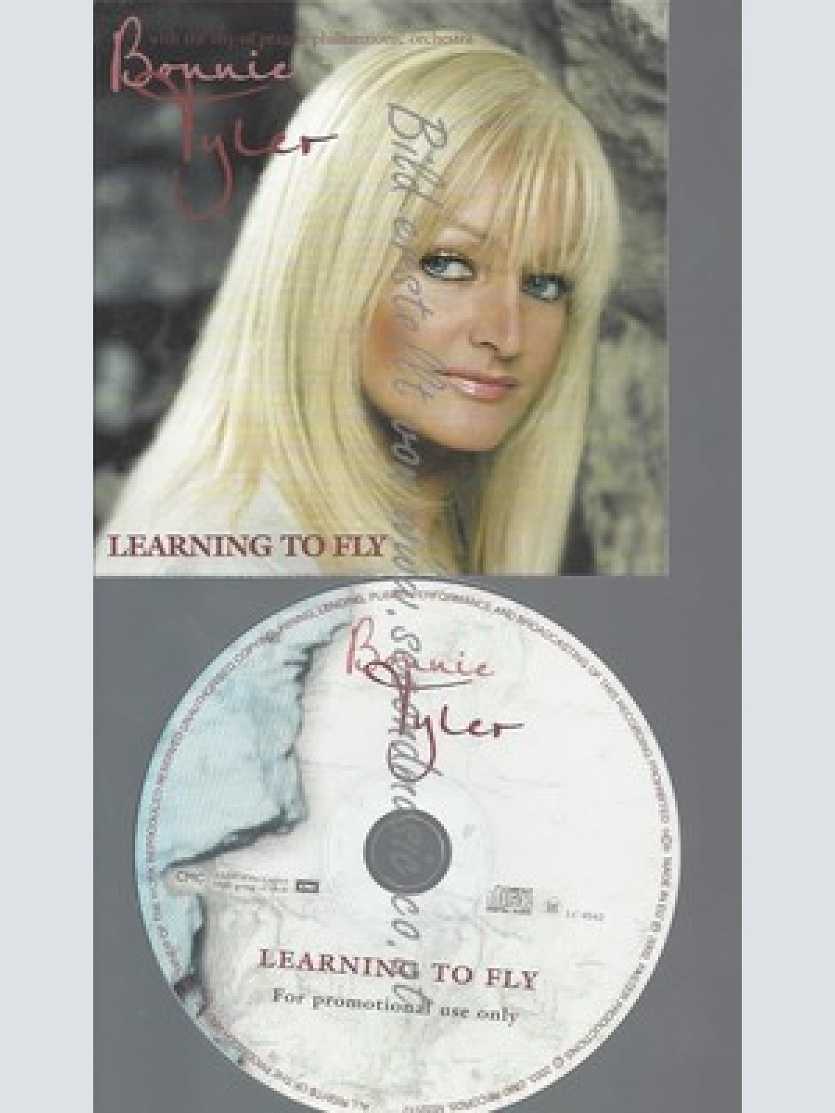 CD--PROMO--BONNIE TYLER--LEARNING TO FLY--2 TRACKS