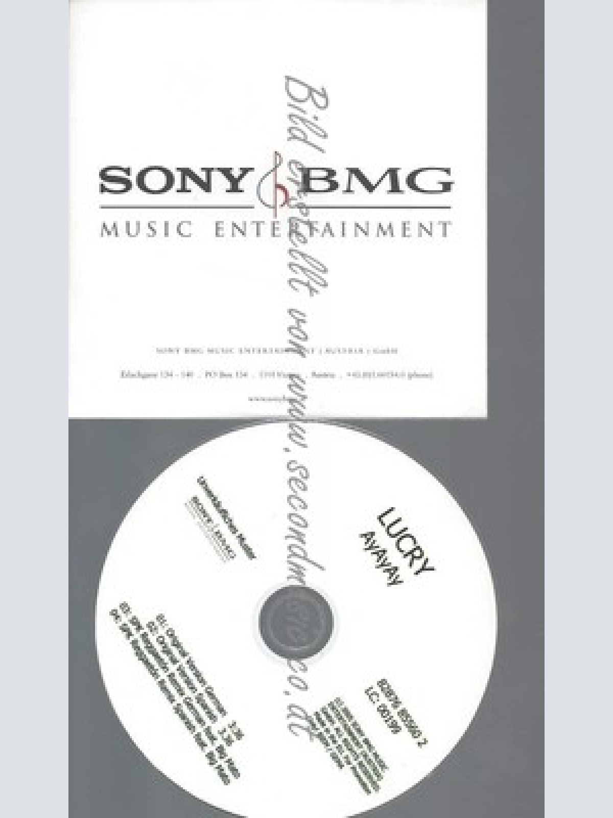 CD--PROMO--LUCRY-AYAYAY--4 TRACKS