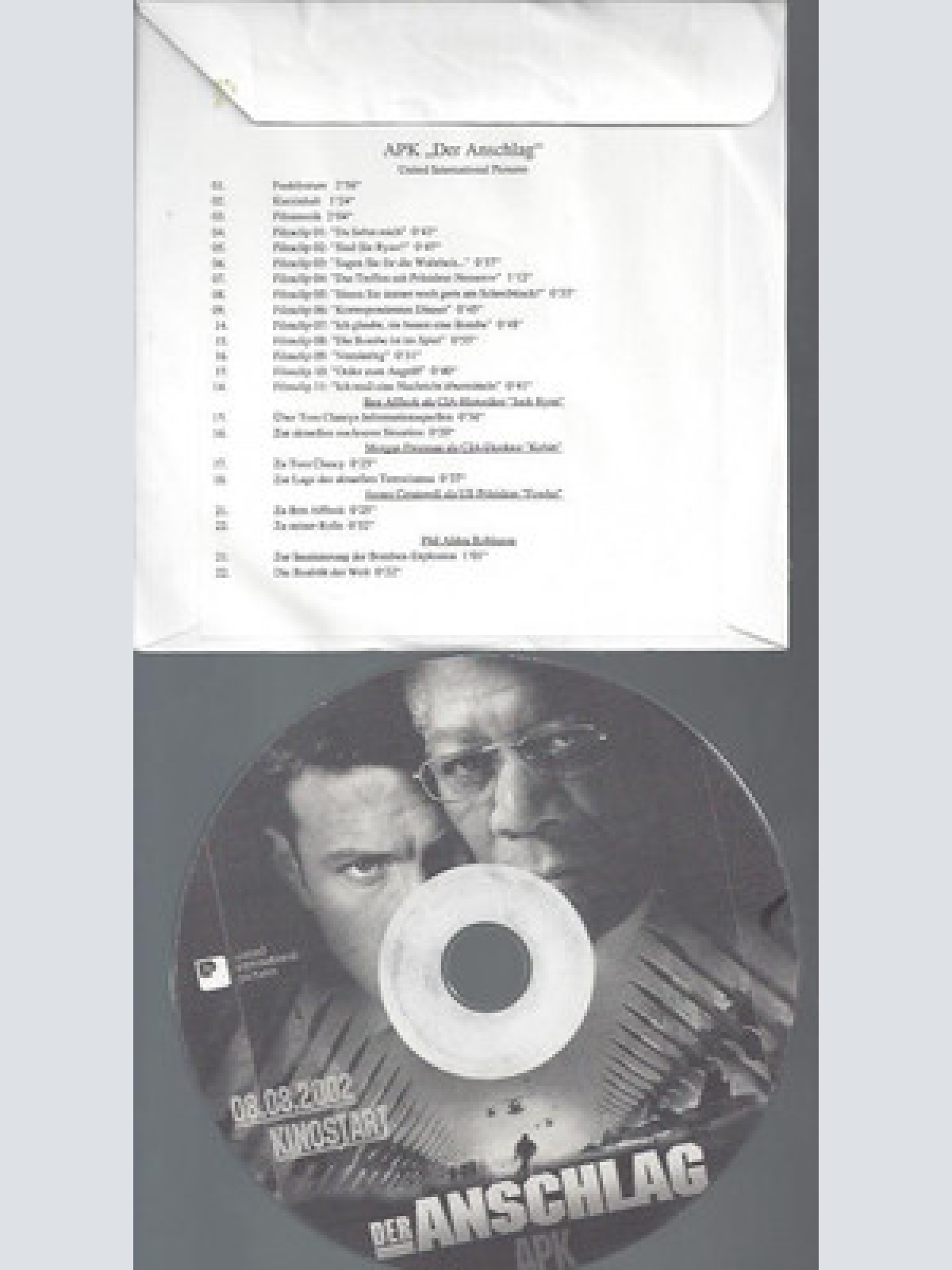 CD--RADIO-AUDIO PRESSKIT-PROMO-DER ANSCHLAG