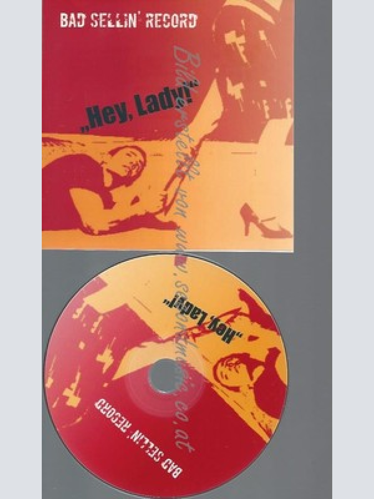 CD--PROMO--BAD SELLIN RECORD --HEY LADY