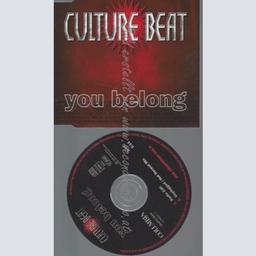 CD--PROMO--CULTURE BEAT--YOU BELONG