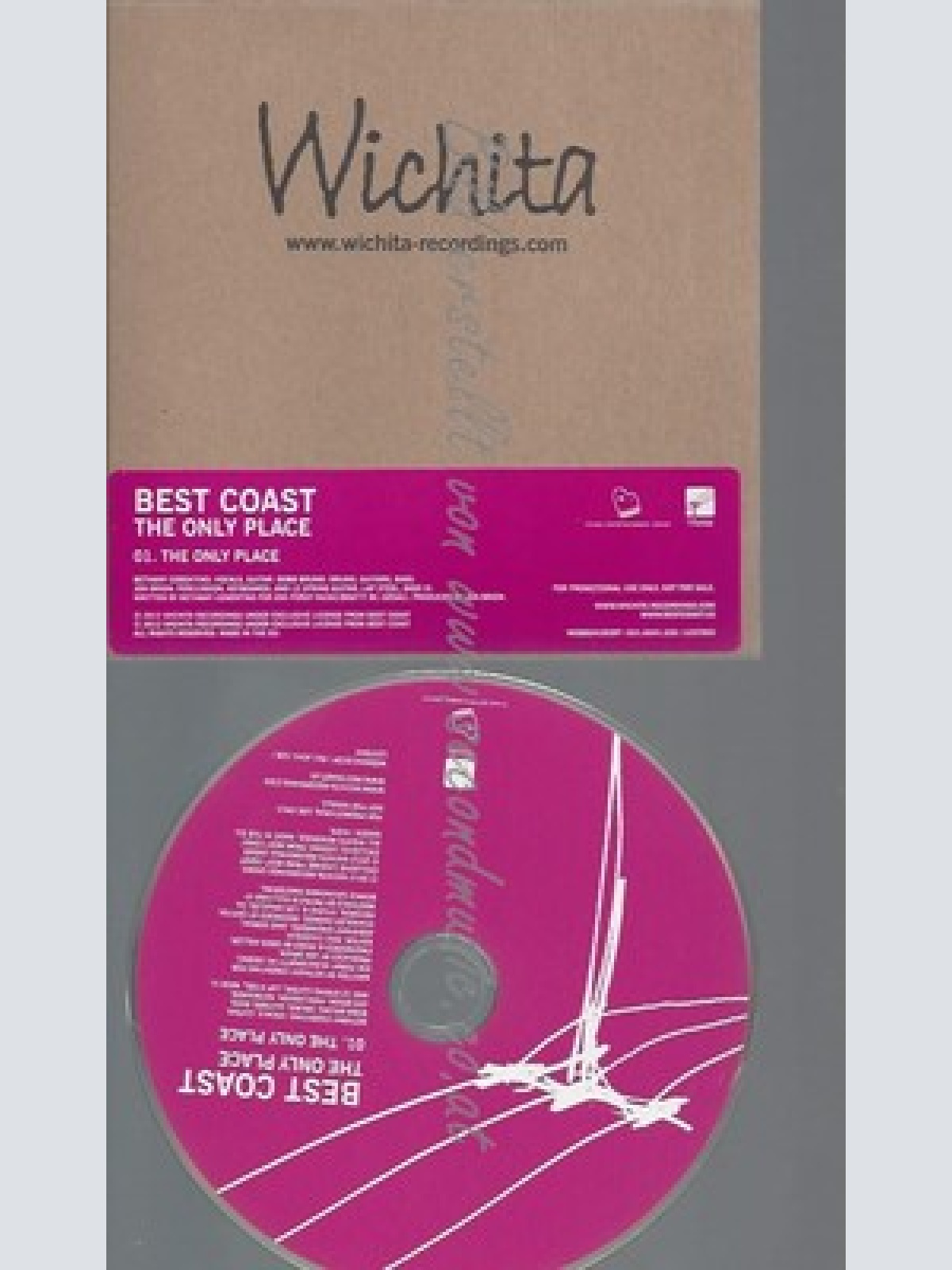 CD--PROMO--BEST COAST--THE ONLY PLACE