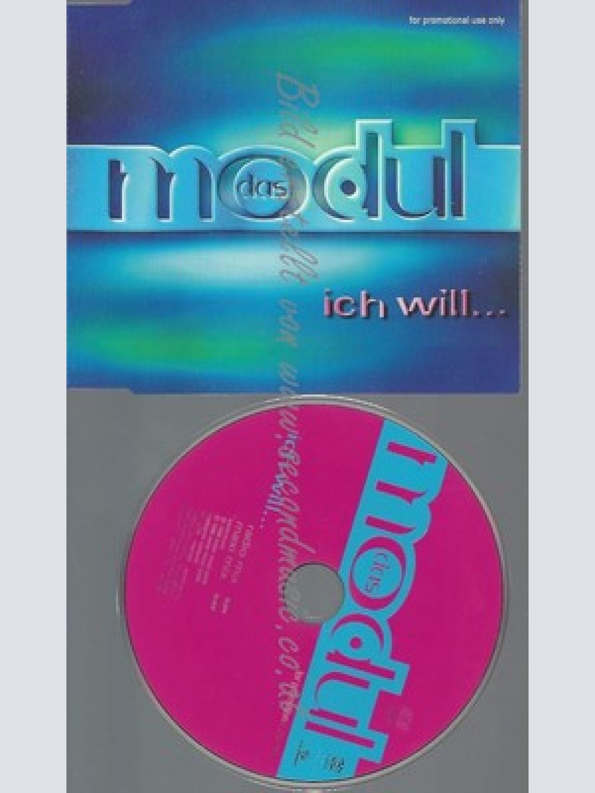CD--PROMO--DAS MODUL--ICH WILL--2 TRACKS