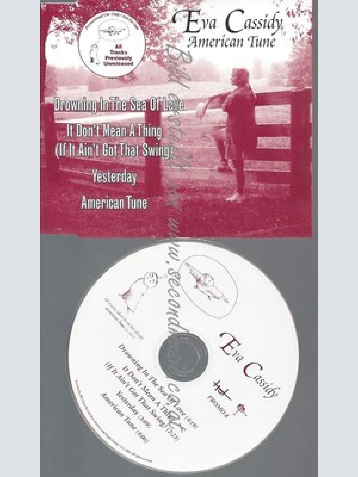 CD--PROMO--EVA CASSIDY--AMERICAN TUNE--4 TRACKS