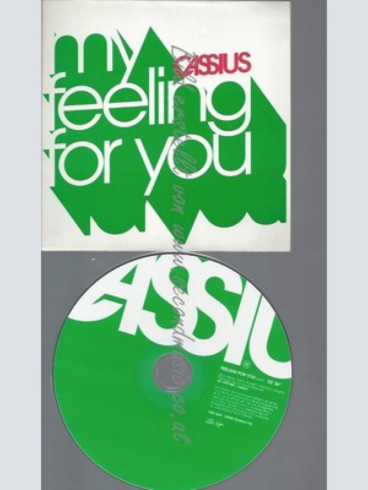 CD--PROMO--CASSIUS--MY FEELING FOR YOU--1 TRACK