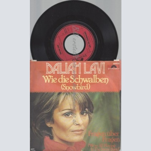7"DALIAH LAVI--WIE DIE SCHWALBEN