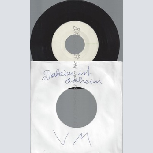 7"BERGLANDECHO--DAHEIM IST DAHEIM--MUSTERPLATTE--BIST DU A DO