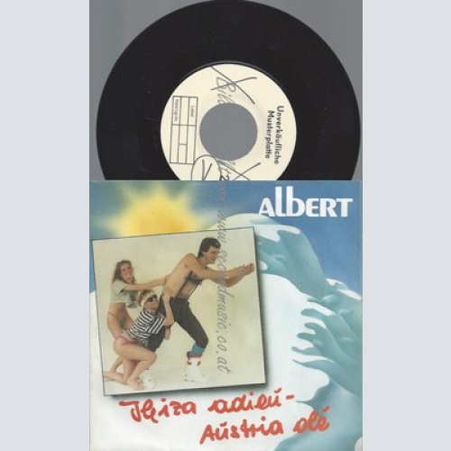 7"ALBERT--IBIZA ADIEU AUSTRIA OLE--MUSTERPLATTE