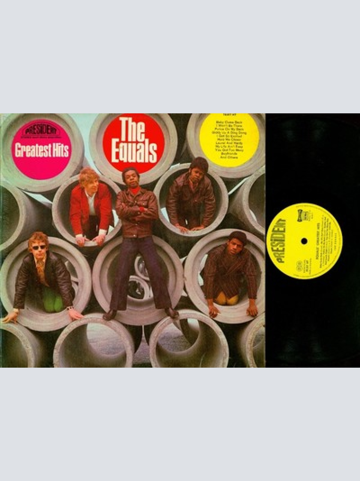 LP--THE EQUALS--GREATEST HITS--