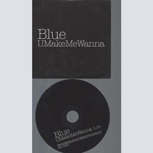 CD--PROMO--BLUE--U MAKE ME WANNA